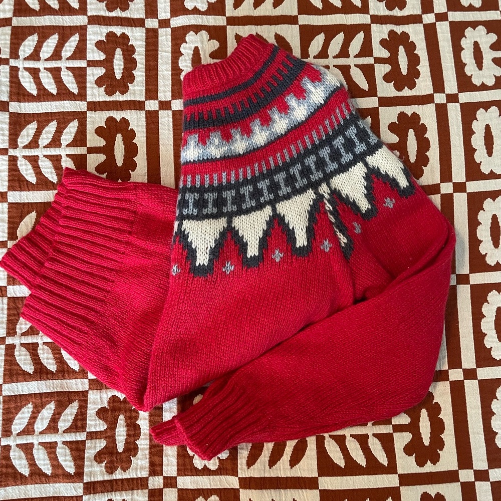 Woolrich Vintage Fair Isle Sweater Wool - Picture 5 of 6